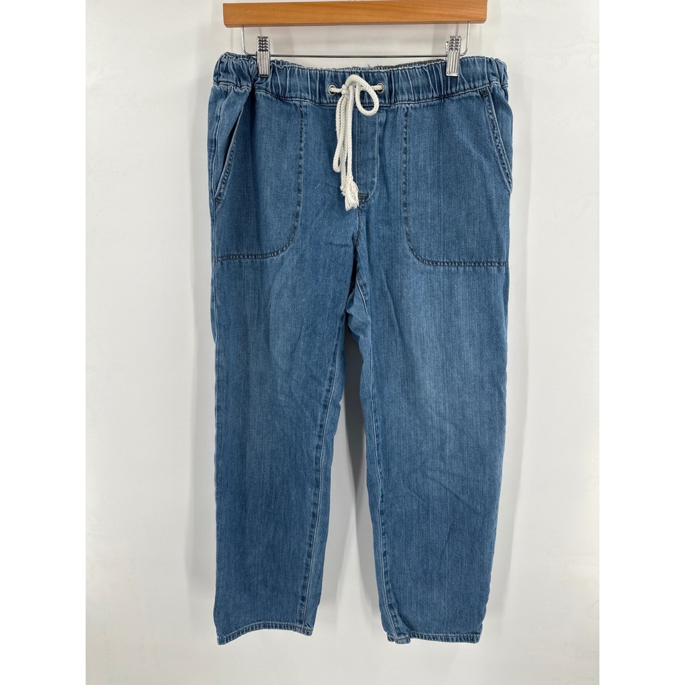 J. Crew Denim Drawstring Pant 29 - Picture 4 of 9